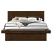 Coaster Jessica 4-piece LED Bedroom Set Cappuccino - Bed & Sofa Hub