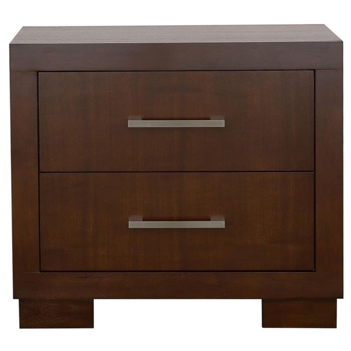 Coaster Jessica 6-piece LED Bedroom Set Cappuccino - Bed & Sofa Hub