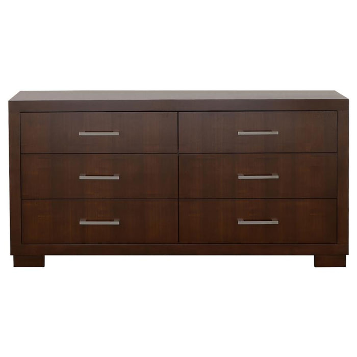 Coaster Jessica 5-piece Bedroom Set Cappuccino - Bed & Sofa Hub