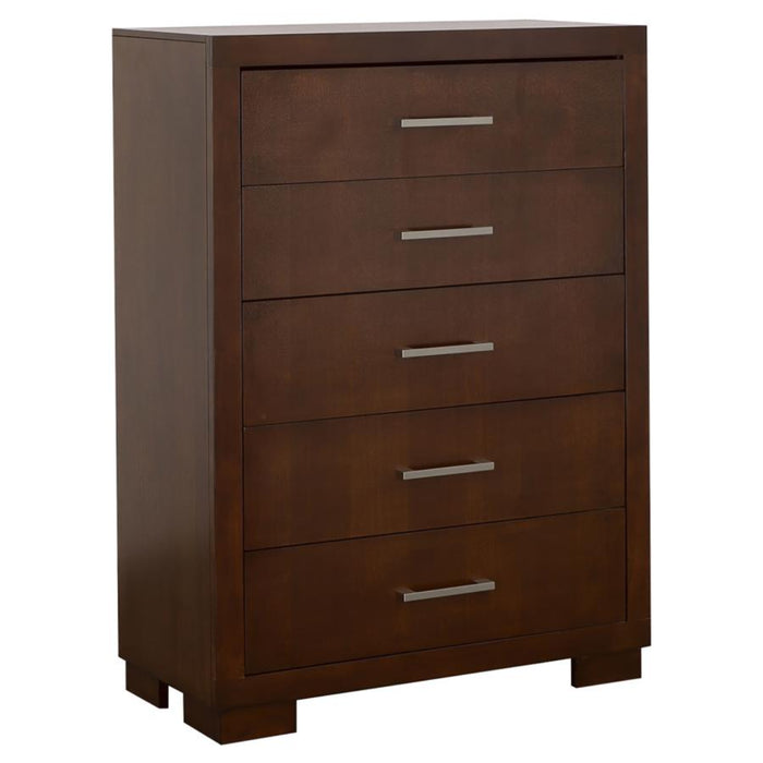 Coaster Jessica 5-piece Bedroom Set Cappuccino - Bed & Sofa Hub