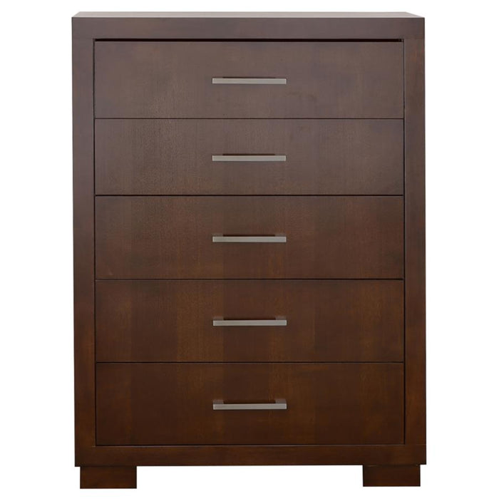 Coaster Jessica 5-piece Bedroom Set Cappuccino - Bed & Sofa Hub