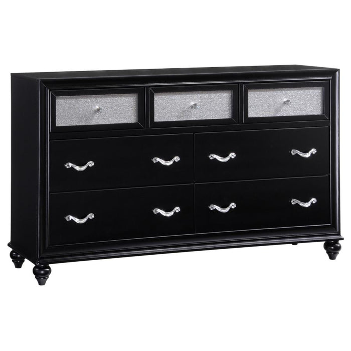 Coaster Barzini 5-piece Bedroom Set Black - Bed & Sofa Hub