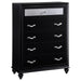 Coaster Barzini 5-piece Bedroom Set Black - Bed & Sofa Hub