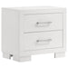 Coaster Jessica 4-piece LED Bedroom Set Cream White - Bed & Sofa Hub