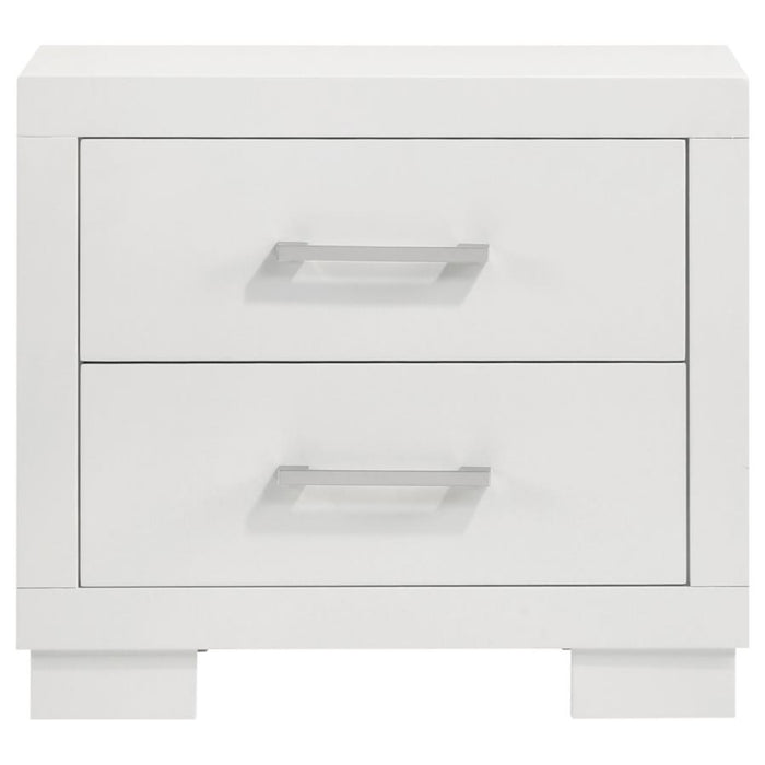 Coaster Jessica 4-piece LED Bedroom Set Cream White - Bed & Sofa Hub