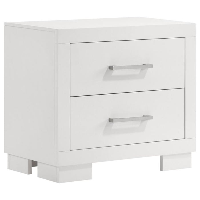 Coaster  Jessica 5-piece LED Bedroom Set Cream White - Bed & Sofa Hub