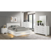 Coaster Jessica 5-piece LED Bedroom Set Cream White - Bed & Sofa Hub