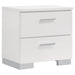 Coaster Felicity 4-piece Bedroom Set White High Gloss - Bed & Sofa Hub