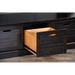 Sunny Designs Dakota Entry Locker Hall Tree Black Walnut - Bed & Sofa Hub