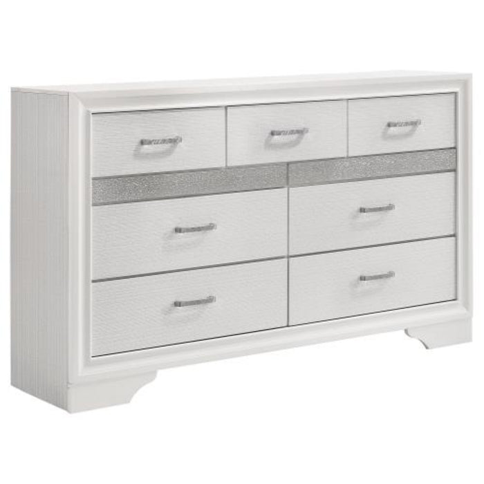 Coaster Miranda 5-piece Bedroom Set White - Bed & Sofa Hub