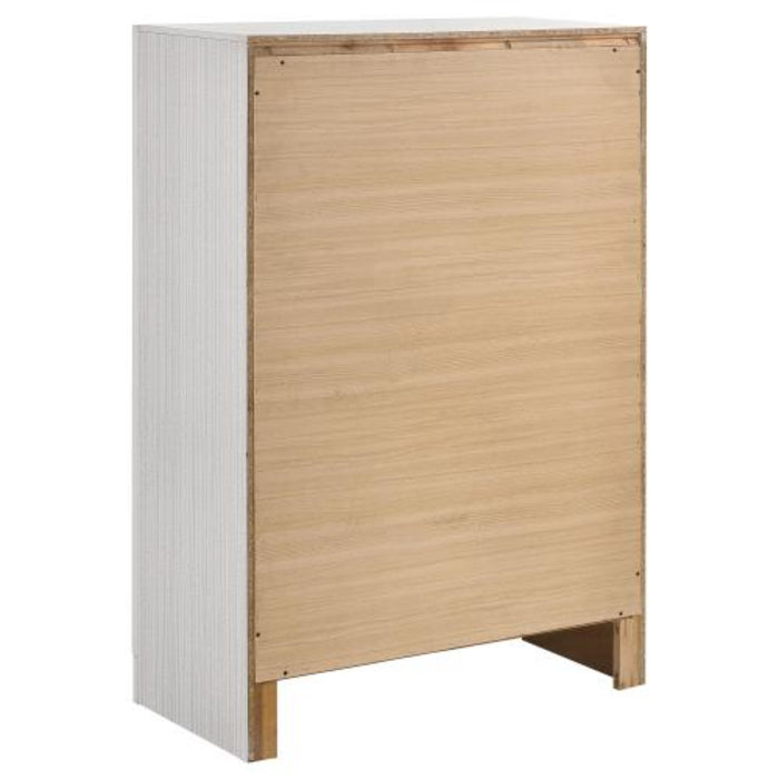 Coaster Miranda 5-piece Bedroom Set White - Bed & Sofa Hub