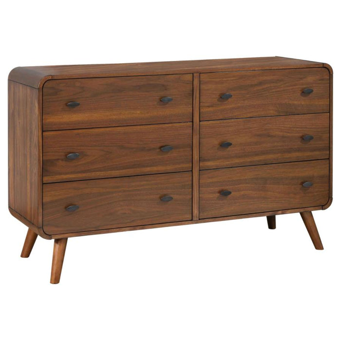 Coaster Robyn 5-piece  Bedroom Set Dark Walnut - Bed & Sofa Hub
