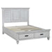 Coaster Franco 4-piece Bedroom Set Distressed White - Bed & Sofa Hub