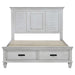 Coaster Franco 4-piece Bedroom Set Distressed White - Bed & Sofa Hub
