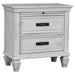 Coaster Franco 4-piece Bedroom Set Distressed White - Bed & Sofa Hub