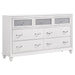 Coaster Barzini 5-piece Bedroom Set White - Bed & Sofa Hub