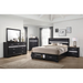 Coaster Miranda 5-piece Bedroom Set Black - Bed & Sofa Hub
