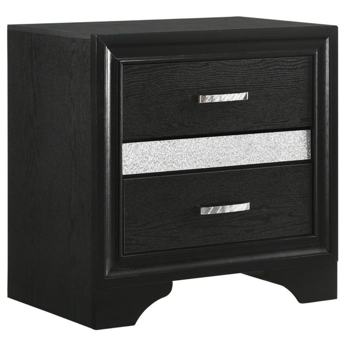 Coaster Miranda 5-piece Bedroom Set Black - Bed & Sofa Hub