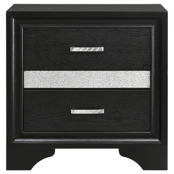 Coaster Miranda 5-piece Bedroom Set Black - Bed & Sofa Hub