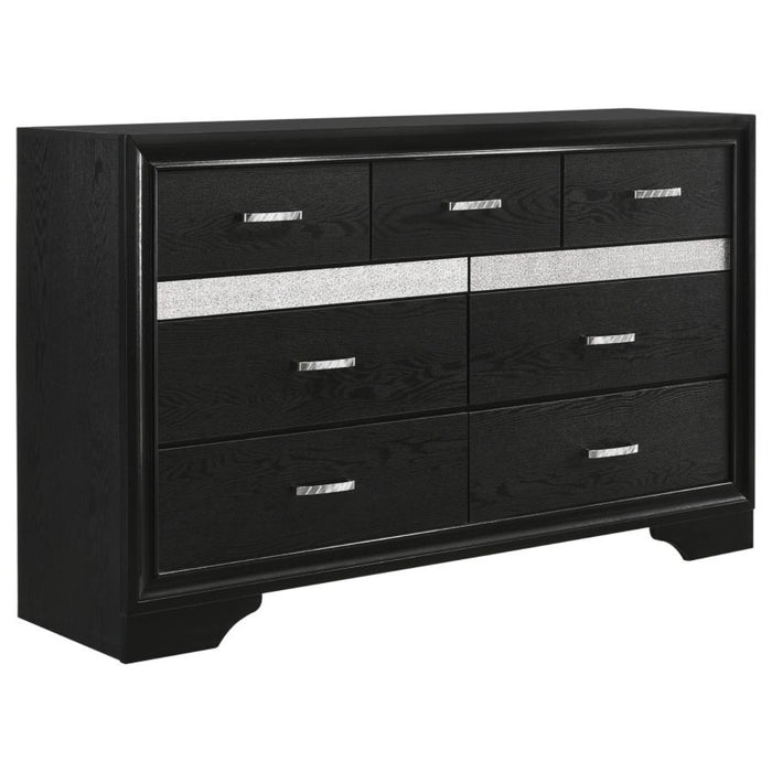 Coaster Miranda 5-piece Bedroom Set Black - Bed & Sofa Hub