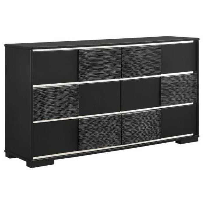 Coaster Blacktoft 5-piece Bedroom Set Black - Bed & Sofa Hub