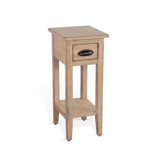 Sunny Designs Chair Side Table Beach Pebble - Bed & Sofa Hub
