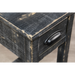 Sunny Designs Chair Side Table Black Sand - Bed & Sofa Hub