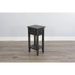 Sunny Designs Chair Side Table Black Sand - Bed & Sofa Hub
