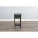 Sunny Designs Chair Side Table Black Sand - Bed & Sofa Hub