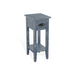 Sunny Designs Chair Side Table Ocean Blue - Bed & Sofa Hub