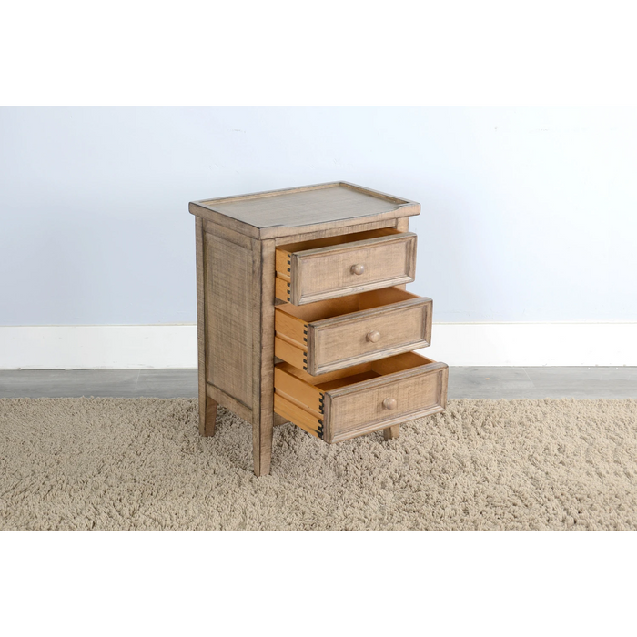 Sunny Designs End Table Beach Pebble - Bed & Sofa Hub
