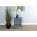 Sunny Designs Marina End Table with Drawers Sea Grass - Bed & Sofa Hub