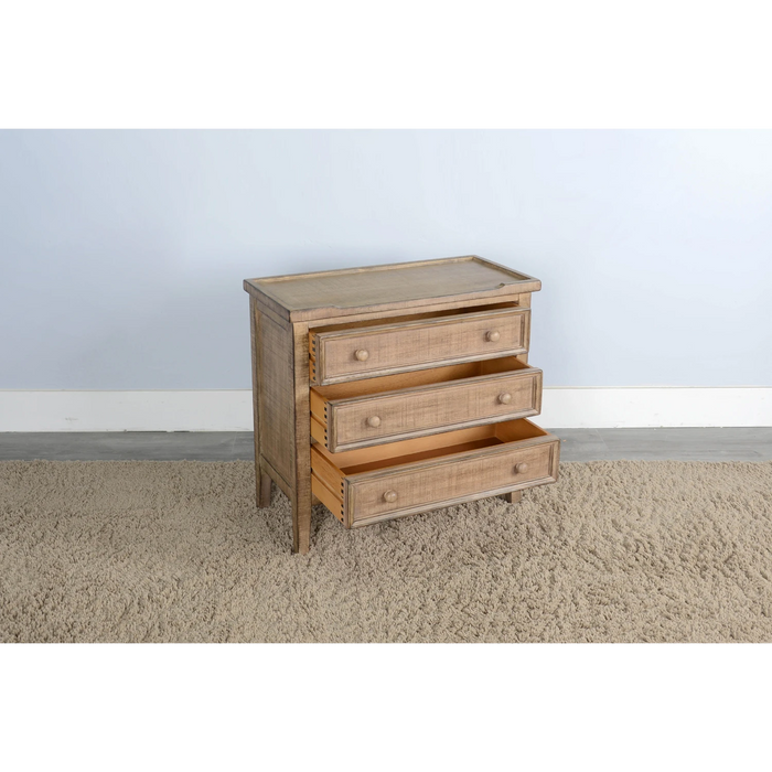 Sunny Designs Side Chest Beach Pebble - Bed & Sofa Hub