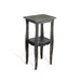 Sunny Designs Tier End Table Black Sand - Bed & Sofa Hub