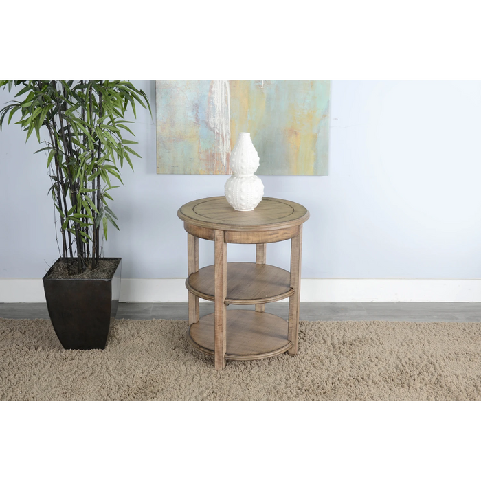 Sunny Designs Side Table Beach Pebble - Bed & Sofa Hub