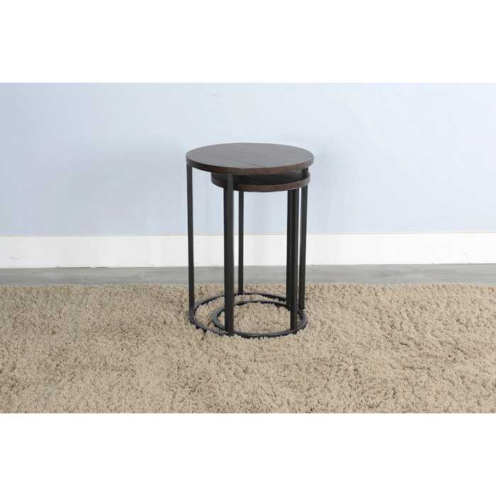 Sunny Designs Nesting Table Set Tobacco Leaf - Bed & Sofa Hub
