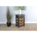 Sunny Designs Storage Table Black Sand - Bed & Sofa Hub