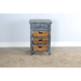 Sunny Designs Storage Rack with Baskets Ocean Blue - Bed & Sofa Hub