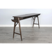 Sunny Designs Console Table with USB Power Pack Coffee Bean - Bed & Sofa Hub