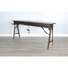 Sunny Designs Console Table with USB Power Pack Coffee Bean - Bed & Sofa Hub
