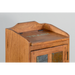 Sunny Designs Wood House Trash Box Rustic Oak - Bed & Sofa Hub