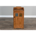 Sunny Designs Wood House Trash Box Rustic Oak - Bed & Sofa Hub
