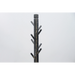 Sunny Designs Traditional Solid Wood Hat Rack with 8-Prong Hooks Black Sand - Bed & Sofa Hub