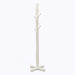 Sunny Designs Traditional Solid Wood Hat Rack with 8-Prong Hooks White Sand - Bed & Sofa Hub