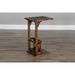 Sunny Designs Savannah 12.5" Traditional Wood Table Antique Charcoal - Bed & Sofa Hub