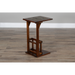 Sunny Designs Savannah 12.5" Traditional Wood Table Dark Chocolate - Bed & Sofa Hub