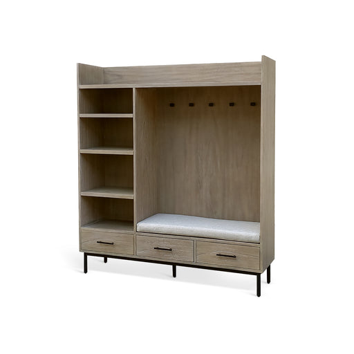 Sunny Designs Jenny Bench Hall Tree Wheat - Bed & Sofa Hub