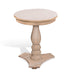 Sunny Designs Bijou Round Accent Table Wheat - Bed & Sofa Hub
