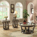 Homey Design Hd-213 – 3 Pc Coffee Table Set Accent Furniture - Bed & Sofa Hub