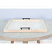 Sunny Designs Square Tessa Ottoman Tray Blonde - Bed & Sofa Hub